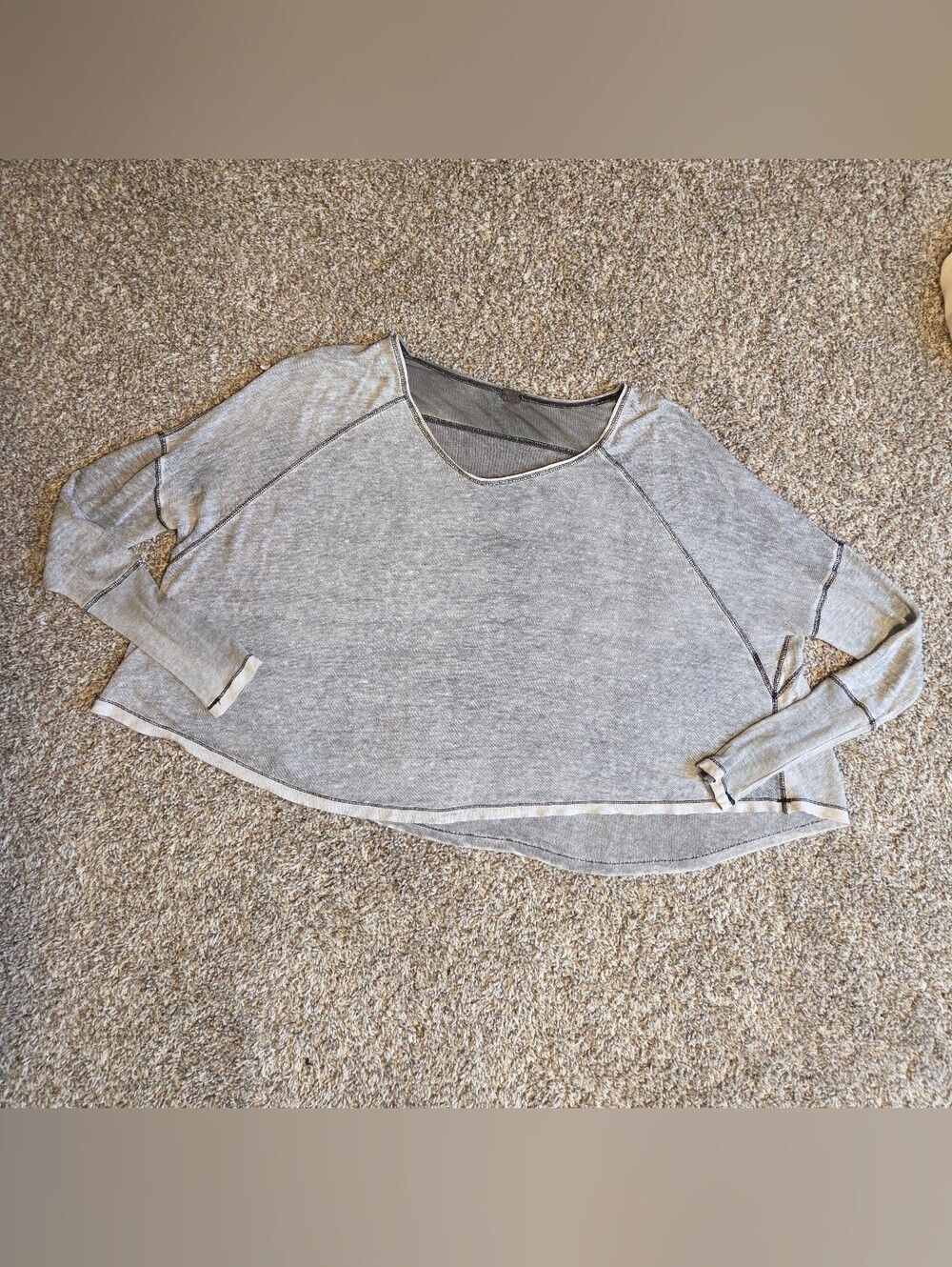 WE THE FREE Macchiato Dolman Linen/Rayon Top